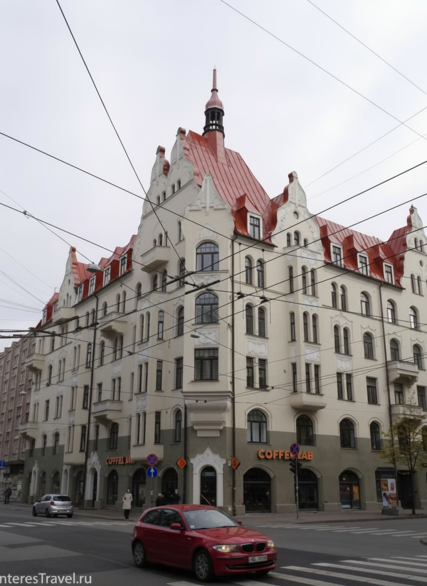 Рига. Центральная часть города.